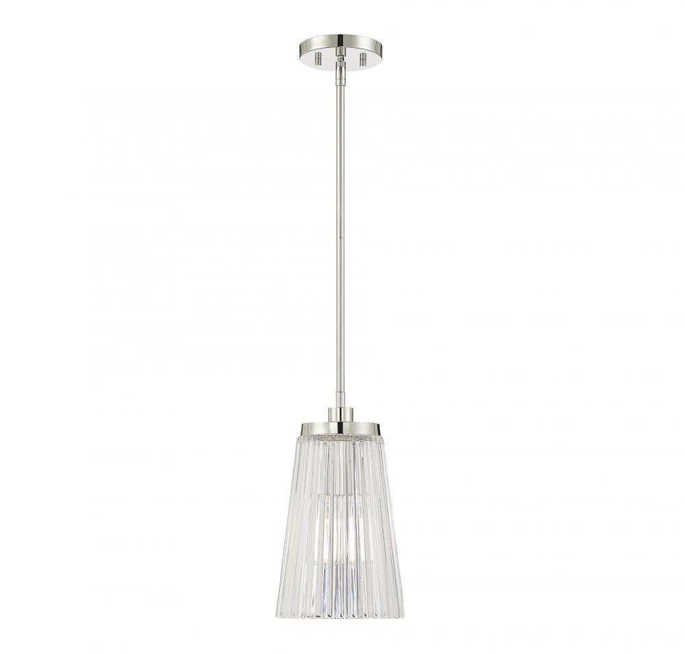 Savoy House Chantilly Pendant Polished Nickel