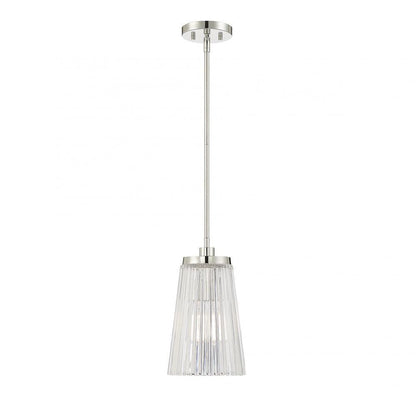 Savoy House Chantilly Pendant Polished Nickel