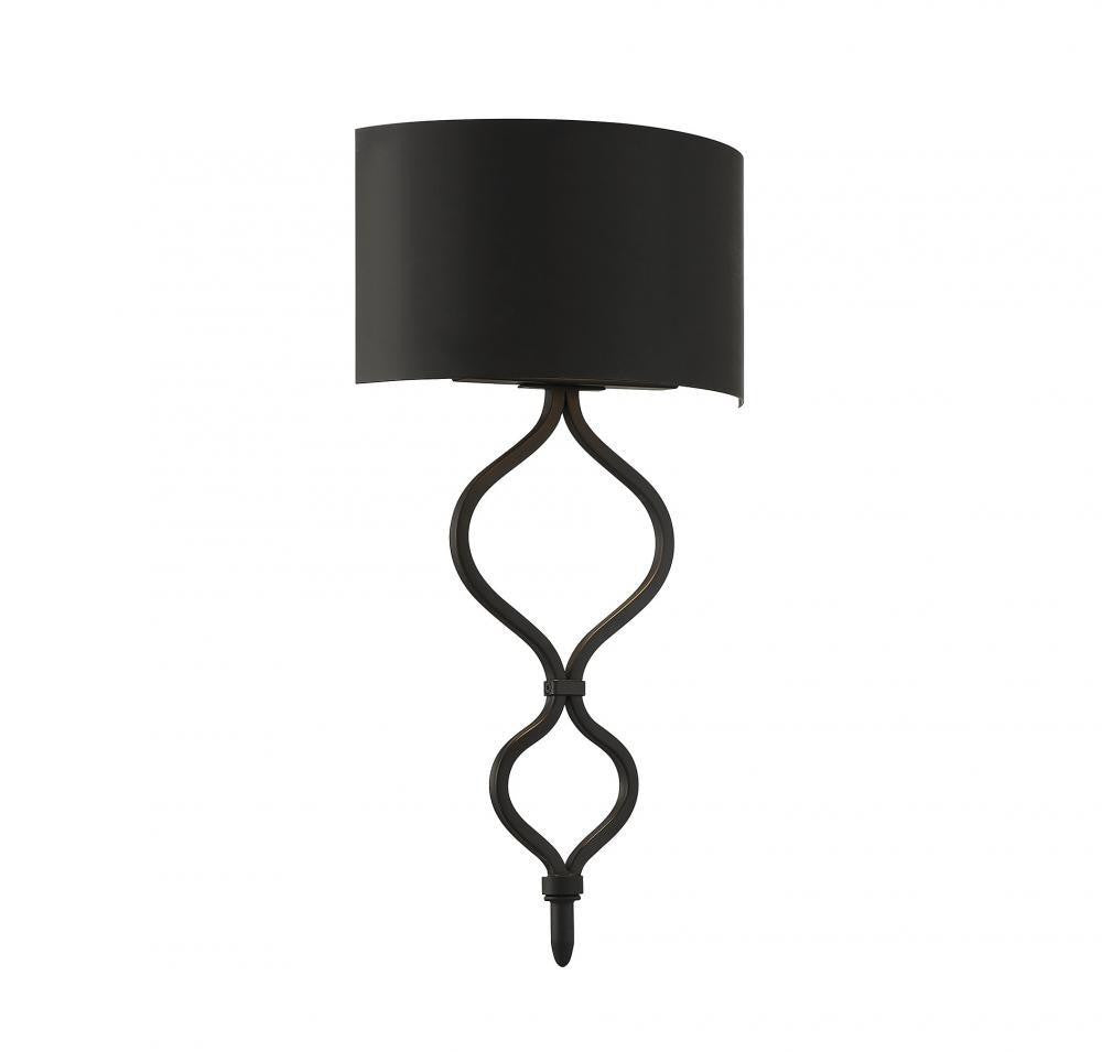 Savoy House Como LED Wall Sconce Matte Black