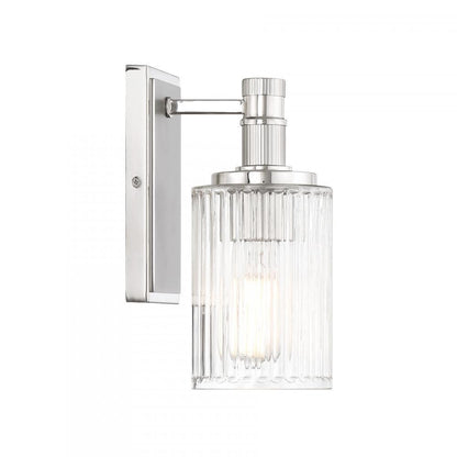 Savoy House Concord 1-Light Bathroom Vanity Light in Silver and Polished Nickel, Savoy House 9-1102-1-146 ALYJG