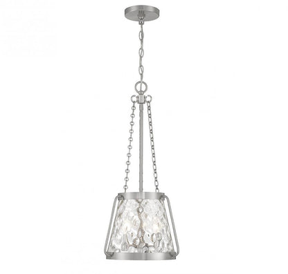 Savoy House Crawford 3-Light Pendant Satin Nickel