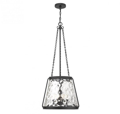 Savoy House Crawford 4-Light Pendant Matte Black