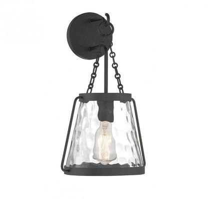 Savoy House Crawford Wall Sconce Matte Black
