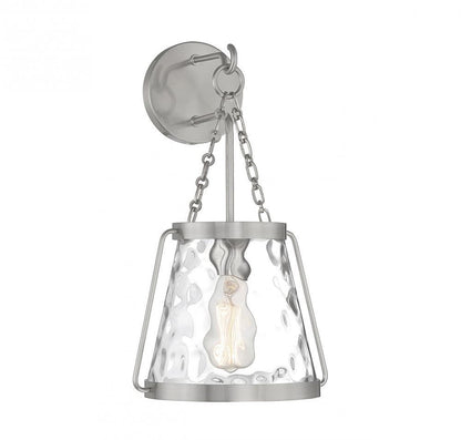 Savoy House Crawford Wall Sconce Satin Nickel