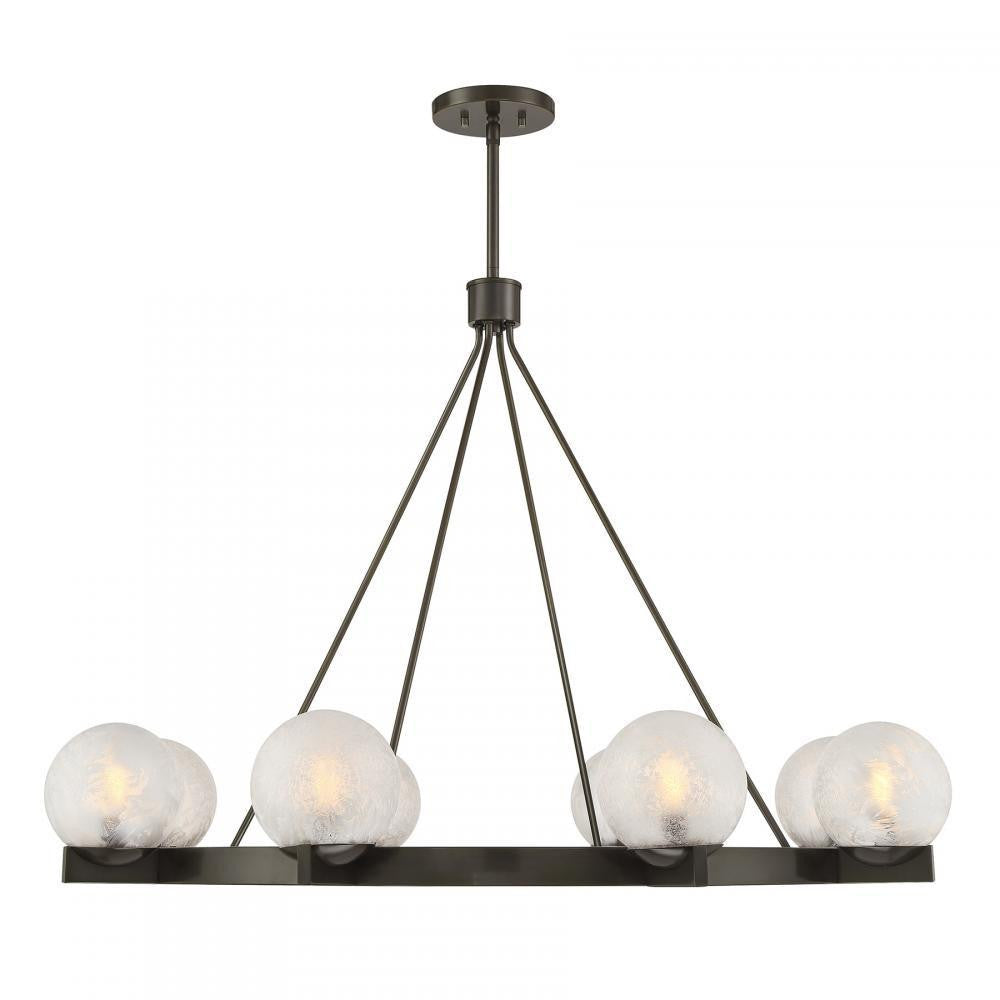 Savoy House Darien 8-Light Chandelier Mediterranean Bronze