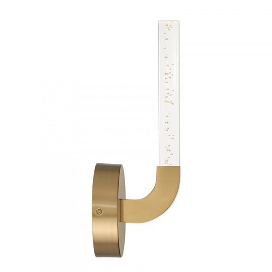 Savoy House Del Mar 1-Light LED Wall Sconce Warm Brass