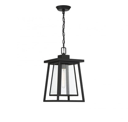 Savoy House Denver Outdoor Hanging Lantern Matte Black