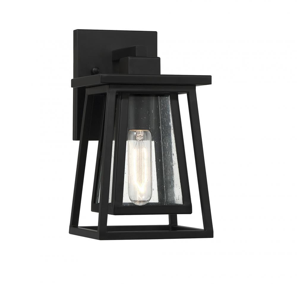 Savoy House Denver 11-in Outdoor Wall Lantern Matte Black