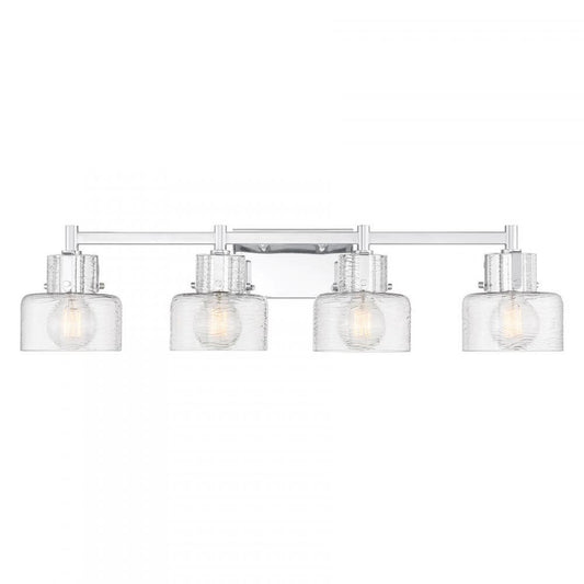 Savoy House Dover 4-Light Bathroom Vanity Light Chrome