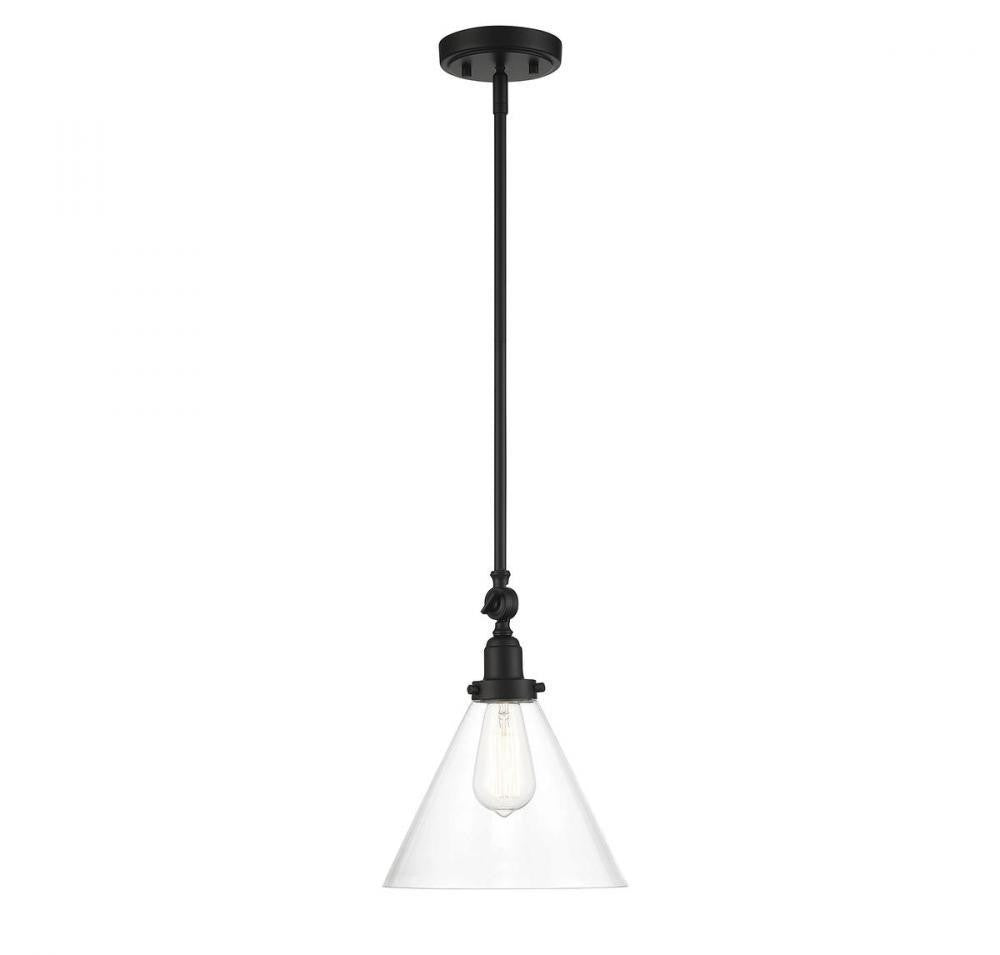Savoy House Drake Pendant Black