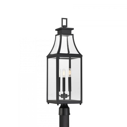 Savoy House Emery 3-Light Outdoor Post Lantern Matte Black