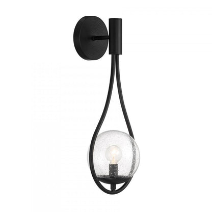 Savoy House Encino 1-Light Wall Sconce in Matte Black, Savoy House 9-7193-1-89 ALYKG