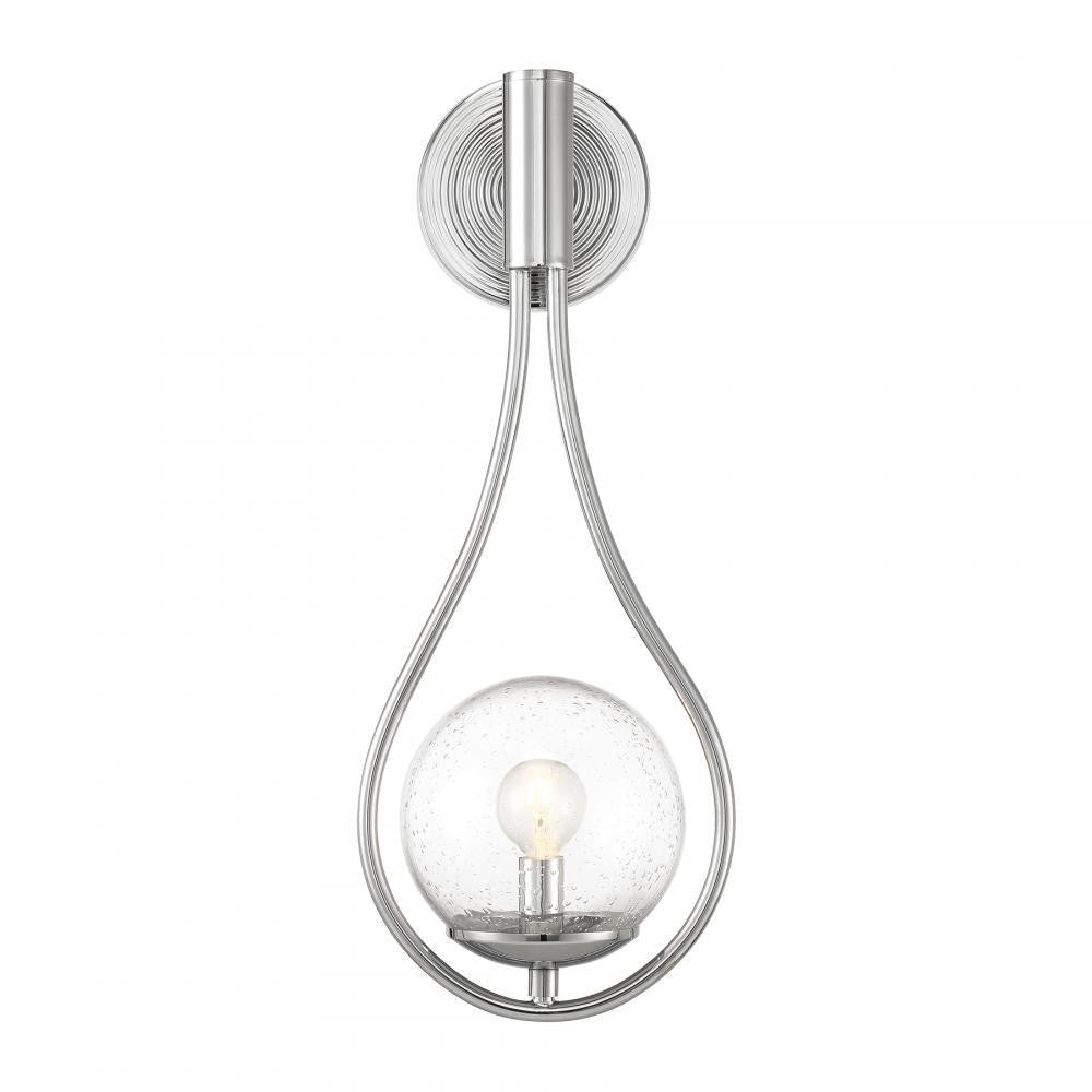 Savoy House Encino 1-Light Wall Sconce Matte Black