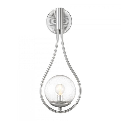 Savoy House Encino 1-Light Wall Sconce Matte Black