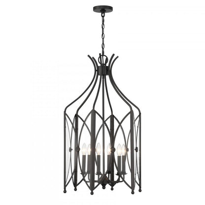 Savoy House Enclave 6-Light Pendant in Black Tourmaline, Savoy House 3-6802-6-188 ALXJV