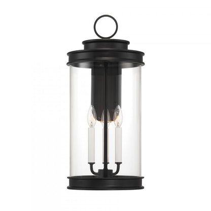Savoy House Englewood 3-Light Outdoor Wall Lantern in Matte Black, Savoy House 5-903-BK ALXKQ
