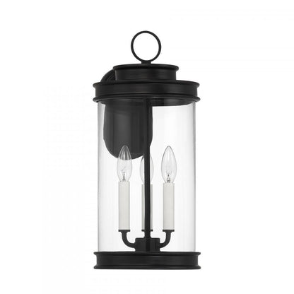 Savoy House Englewood 3-Light Outdoor Wall Lantern in Matte Black, Savoy House 5-905-BK ALXKT