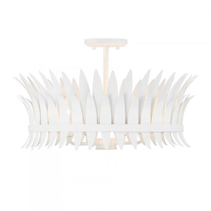 Savoy House Ensley 4-Light Ceiling Light in Bisque White, Savoy House 6-7900-4-83 ALXKZ