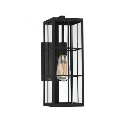 Savoy House Ericson Outdoor Wall Lantern Matte Black