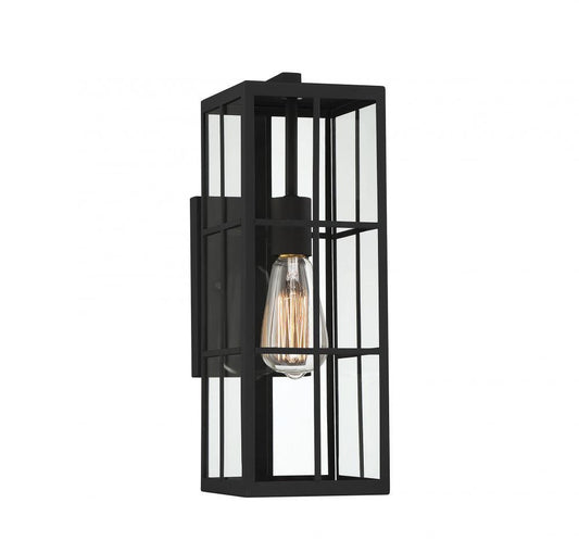 Savoy House Ericson Outdoor Wall Lantern Matte Black