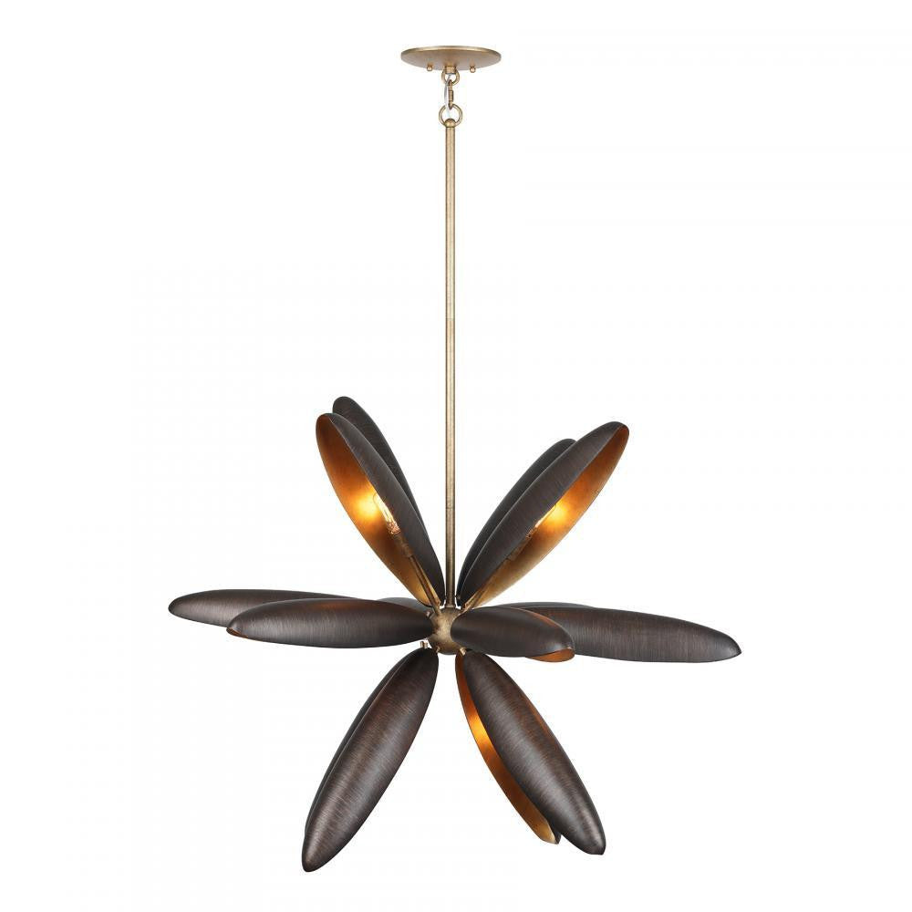 Savoy House Estrella Del Mar 14-Light Chandelier Centura with Burnished Gold