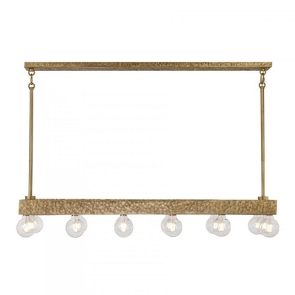 Savoy House Etereo 14-Light Linear Chandelier Spumante