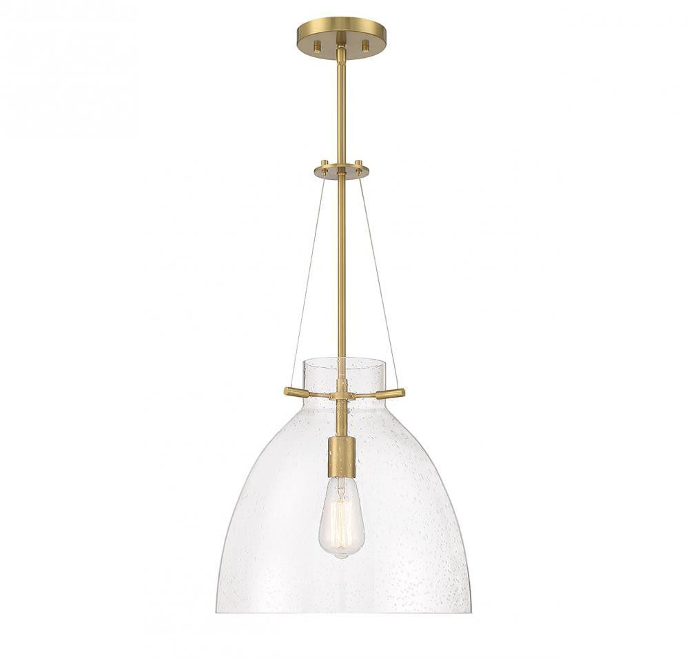 Savoy House Foster Pendant Warm Brass