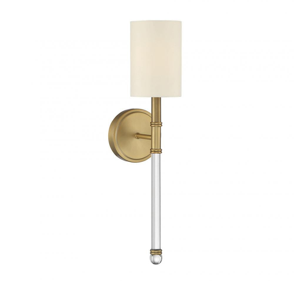 Savoy House Fremont 1-Light Wall Sconce Warm Brass