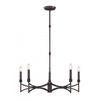 Savoy House Gardner 5-Light Chandelier Champagne Mist