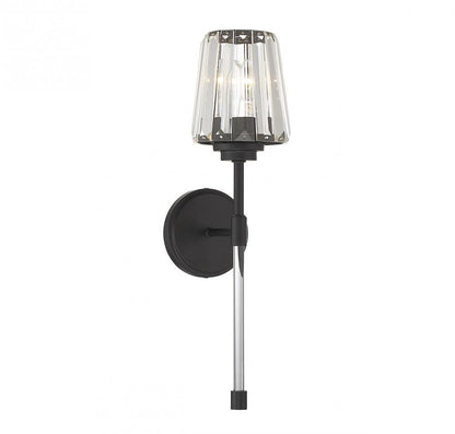 Savoy House Garnet Wall Sconce Matte Black