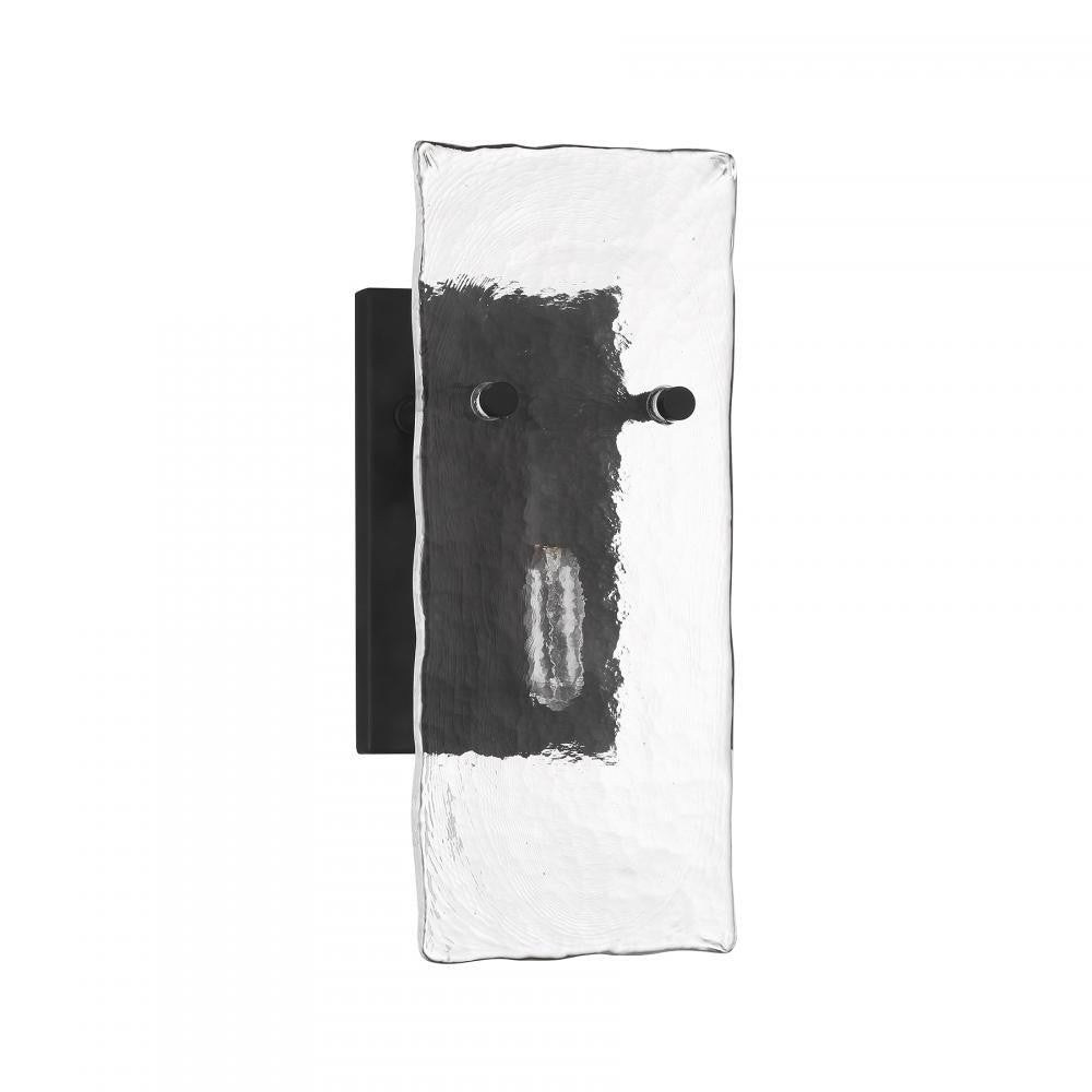 Savoy House Genry 1-Light Wall Sconce in Matte Black, Savoy House 9-8204-1-BK ALYKN