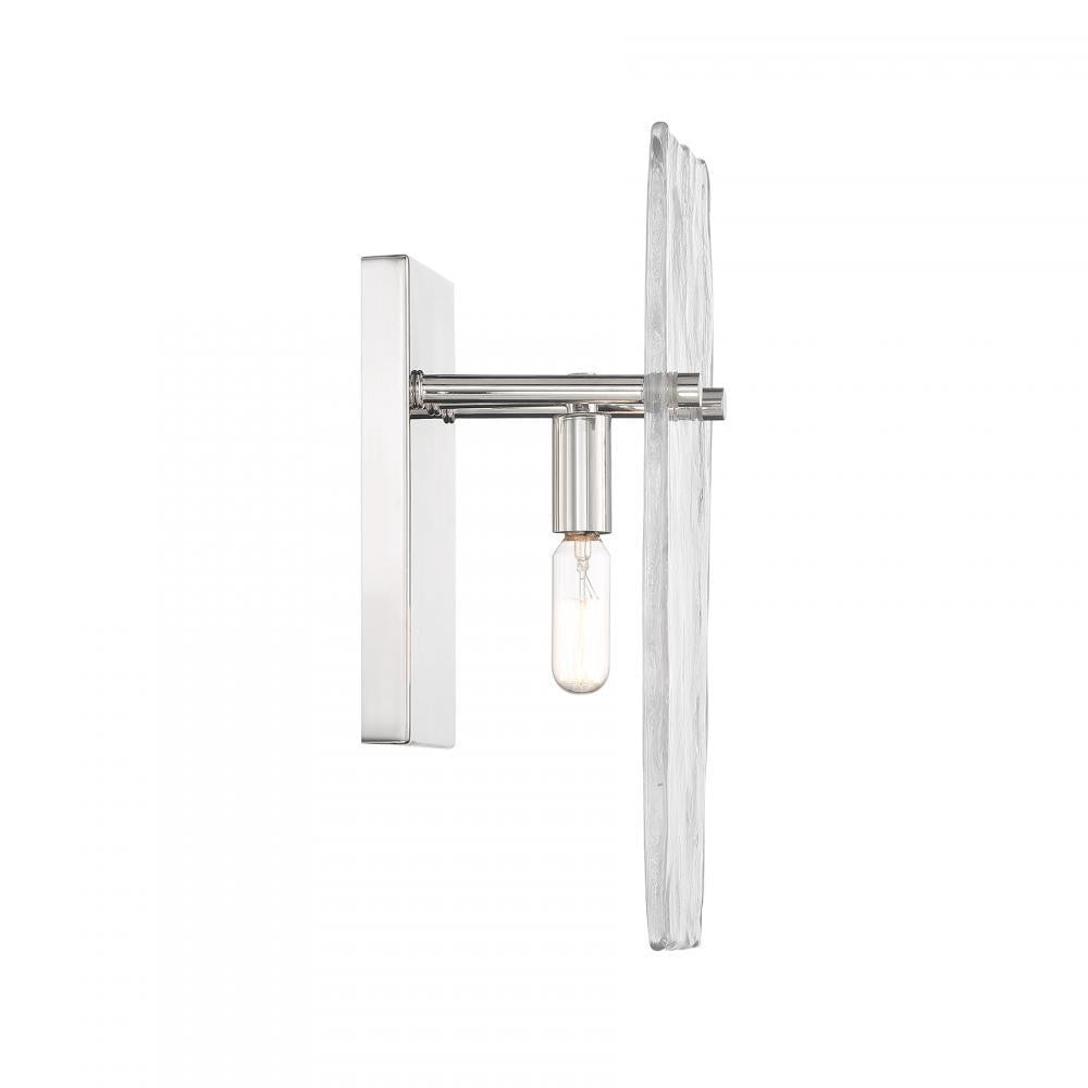 Savoy House Genry 1-Light Wall Sconce Polished Nickel