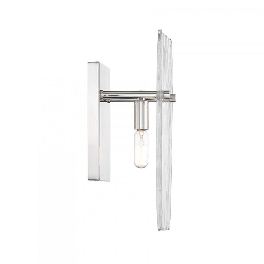 Savoy House Genry 1-Light Wall Sconce Polished Nickel