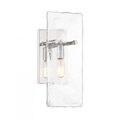Savoy House Genry 1-Light Wall Sconce in Polished Nickel, Savoy House 9-8204-1-109 ALYKL