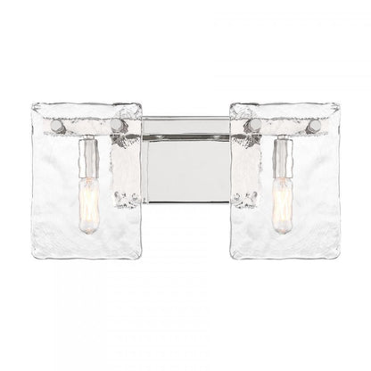 Savoy House Genry 2-Light Bathroom Vanity Light Polished Nickel