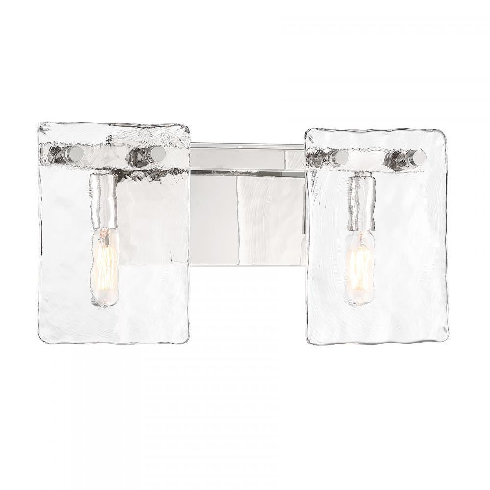 Savoy House Genry 2-Light Bathroom Vanity Light in Polished Nickel, Savoy House 8-8204-2-109 ALYJ5