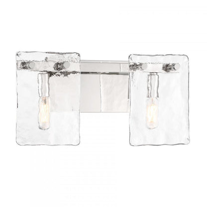 Savoy House Genry 2-Light Bathroom Vanity Light in Polished Nickel, Savoy House 8-8204-2-109 ALYJ5