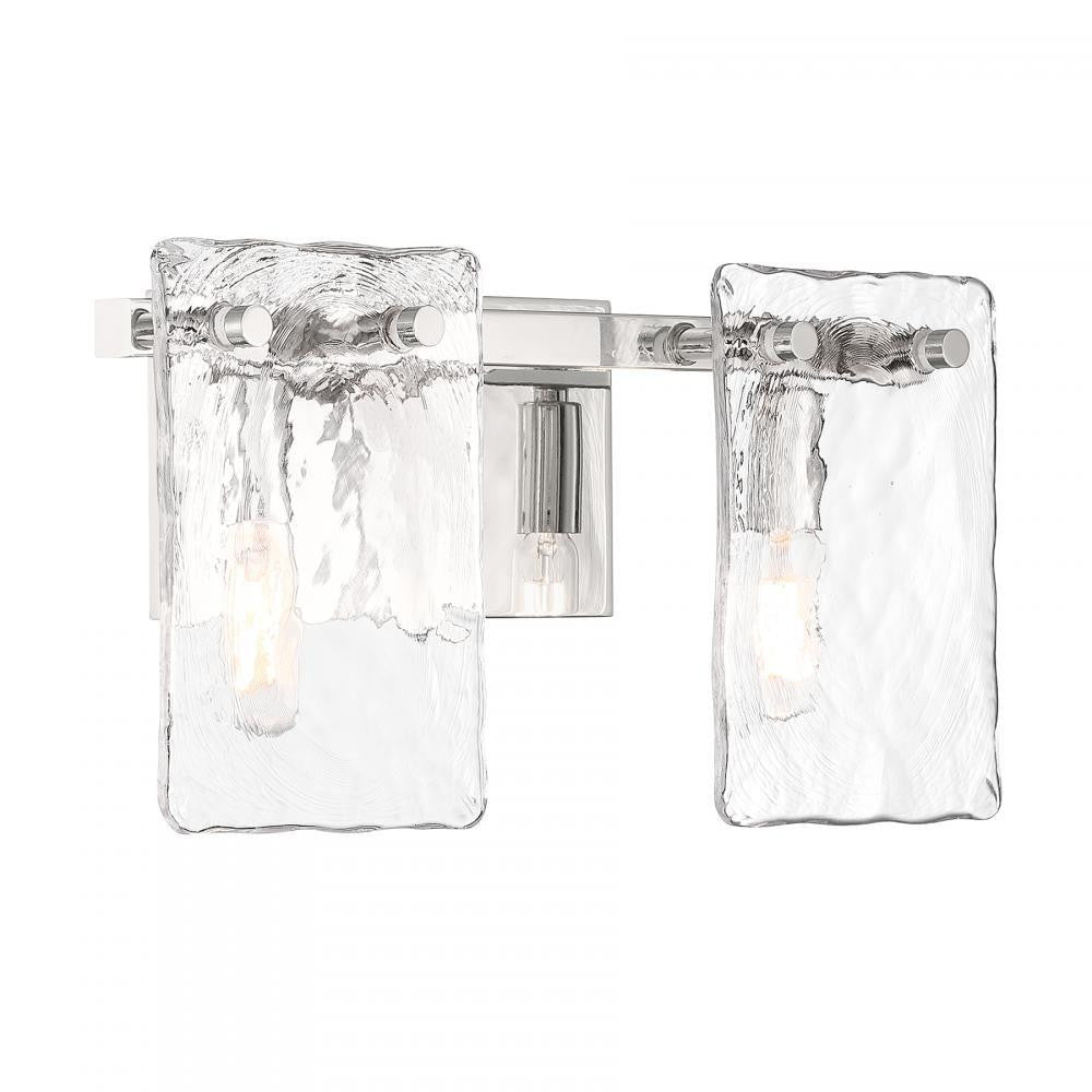 Savoy House Genry 2-Light Bathroom Vanity Light Matte Black