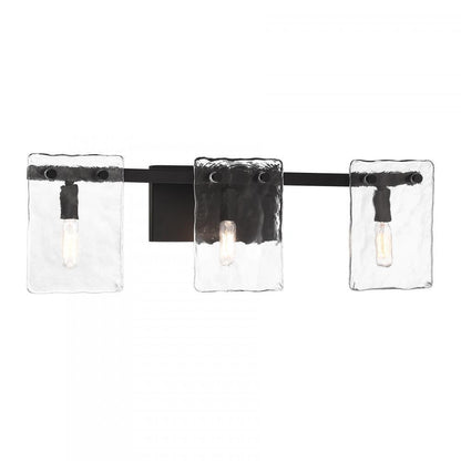 Savoy House Genry 3-Light Bathroom Vanity Light in Matte Black, Savoy House 8-8204-3-BK ALYJA