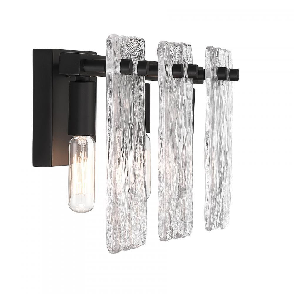 Savoy House Genry 3-Light Bathroom Vanity Light in Matte Black, Savoy House 8-8204-3-BK ALYJA