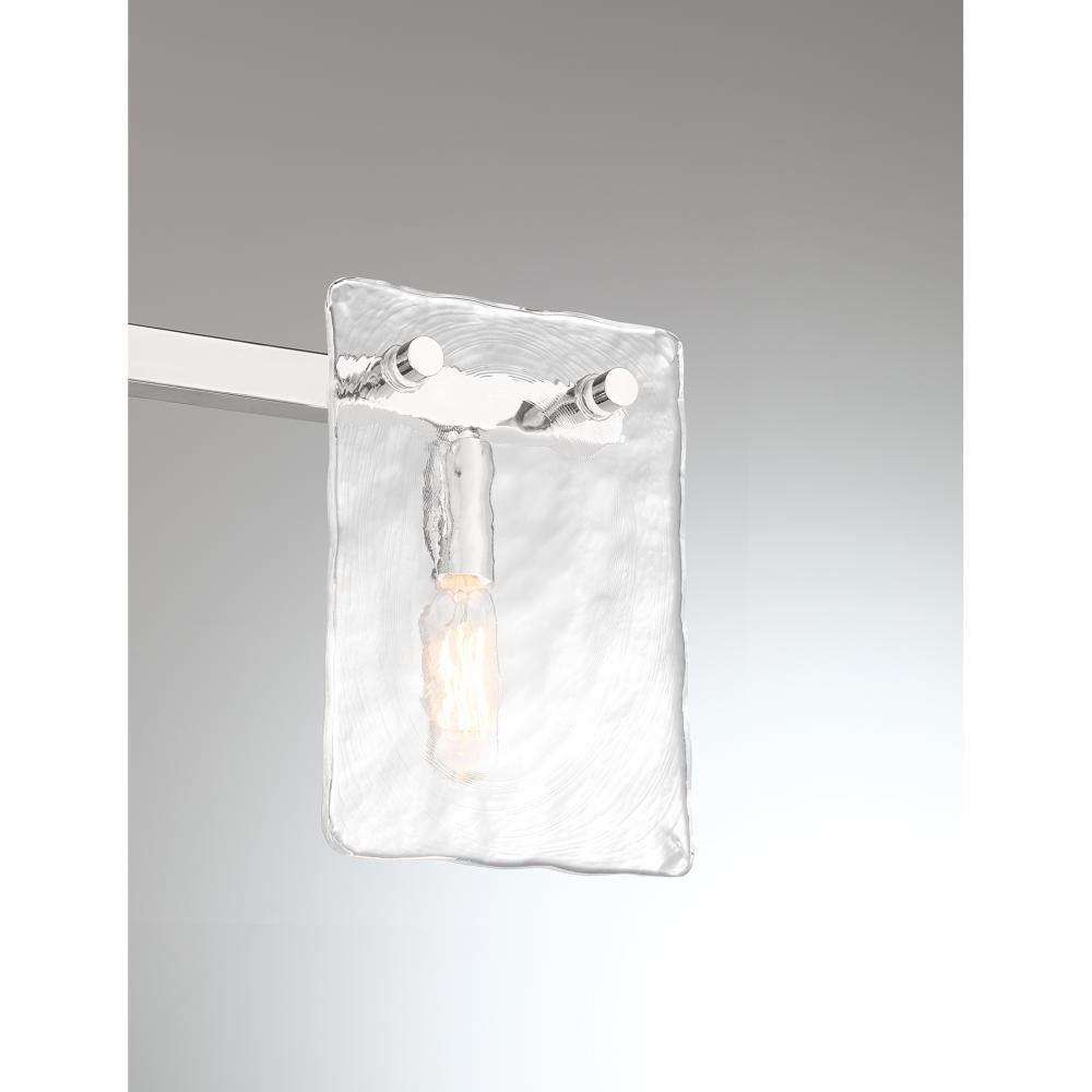Savoy House Genry 3-Light Bathroom Vanity Light in Polished Nickel, Savoy House 8-8204-3-109 ALYJ8