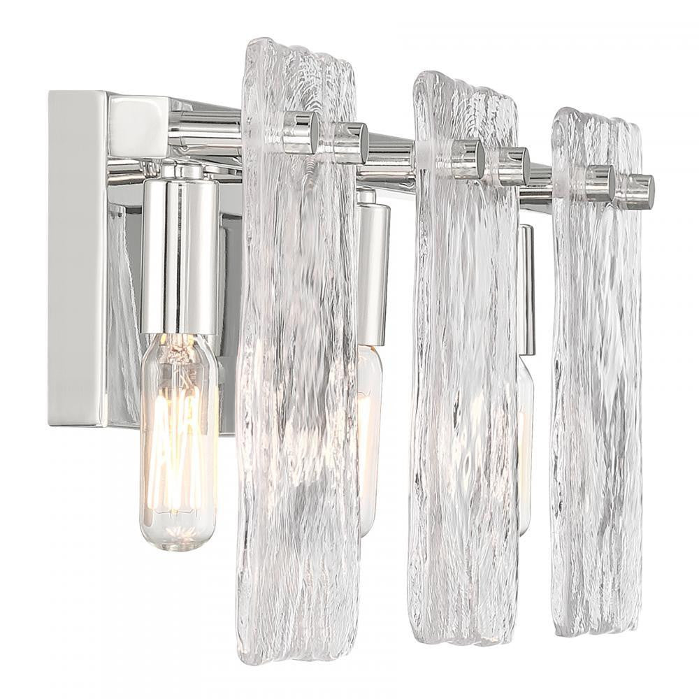 Savoy House Genry 3-Light Bathroom Vanity Light in Polished Nickel, Savoy House 8-8204-3-109 ALYJ8