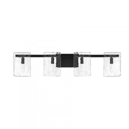 Savoy House Genry 4-Light Bathroom Vanity Light in Matte Black, Savoy House 8-8204-4-BK ALYJE