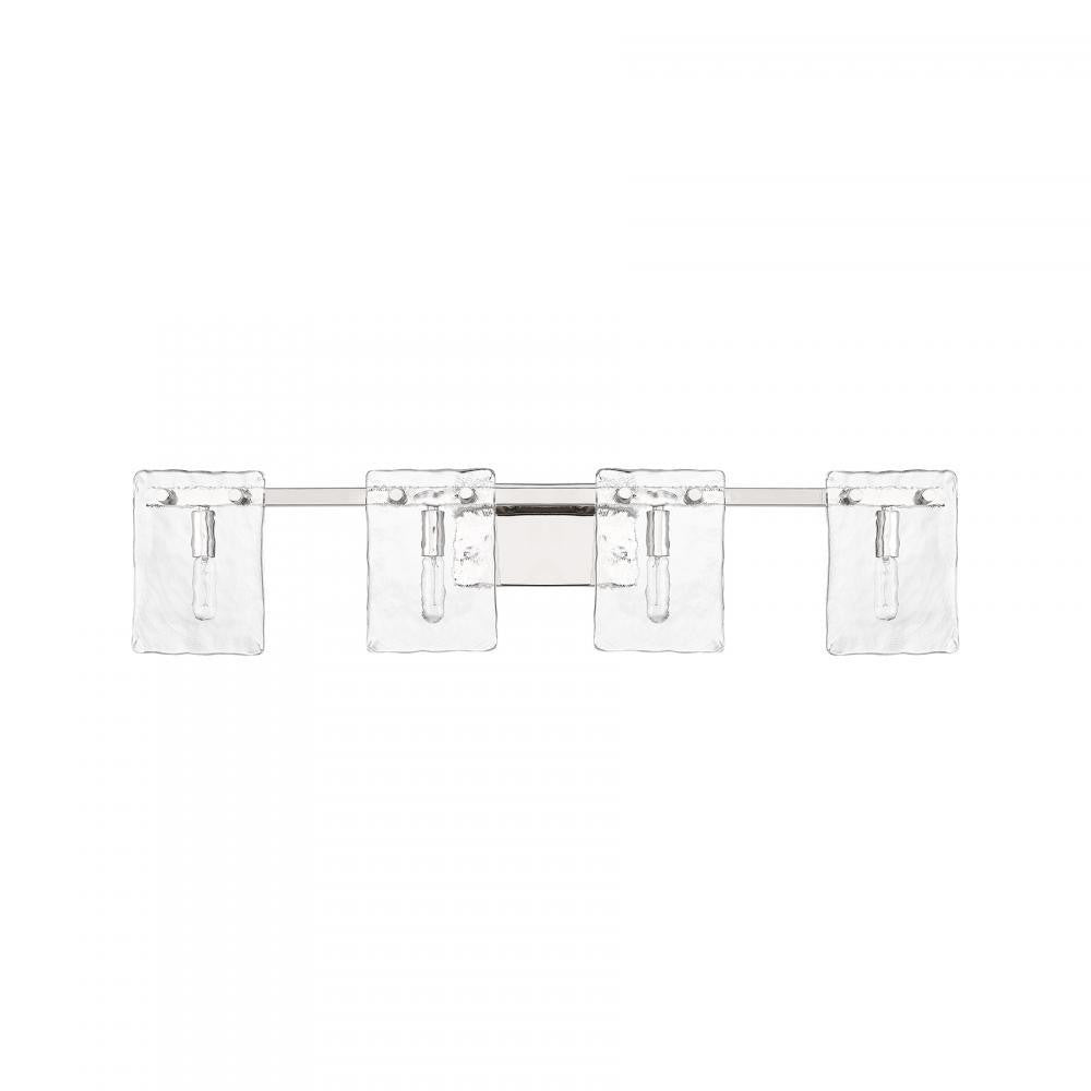 Savoy House Genry 4-Light Bathroom Vanity Light in Polished Nickel, Savoy House 8-8204-4-109 ALYJC