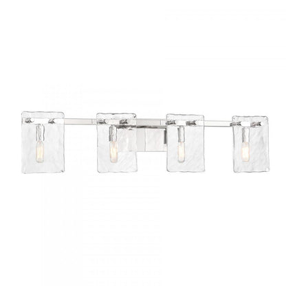 Savoy House Genry 4-Light Bathroom Vanity Light Warm Brass