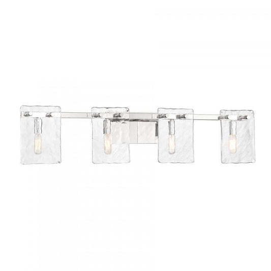 Savoy House Genry 4-Light Bathroom Vanity Light Warm Brass
