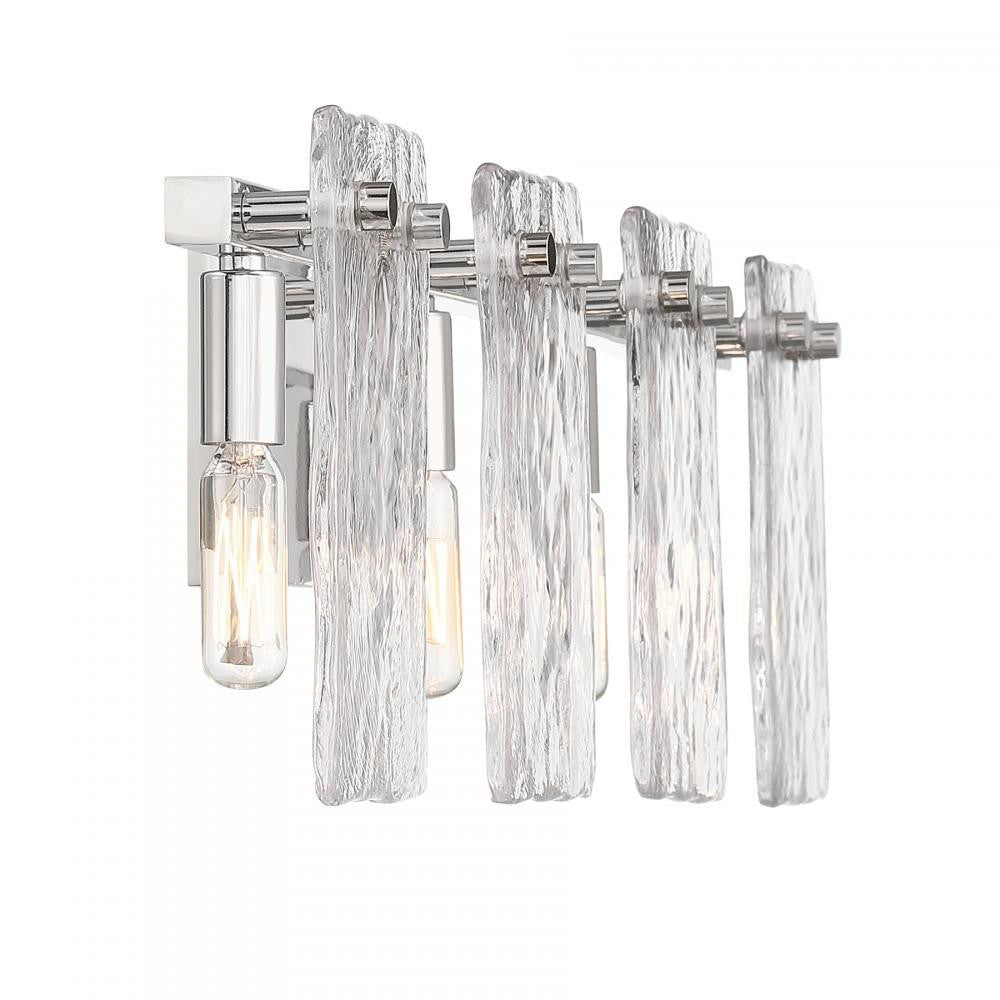 Savoy House Genry 4-Light Bathroom Vanity Light in Polished Nickel, Savoy House 8-8204-4-109 ALYJC