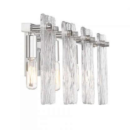 Savoy House Genry 4-Light Bathroom Vanity Light in Polished Nickel, Savoy House 8-8204-4-109 ALYJC
