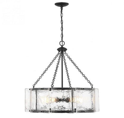 Savoy House Genry 5-Light Pendant Matte Black
