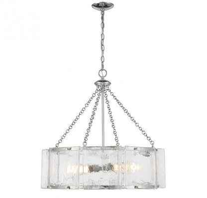 Savoy House Genry 5-Light Pendant Polished Nickel